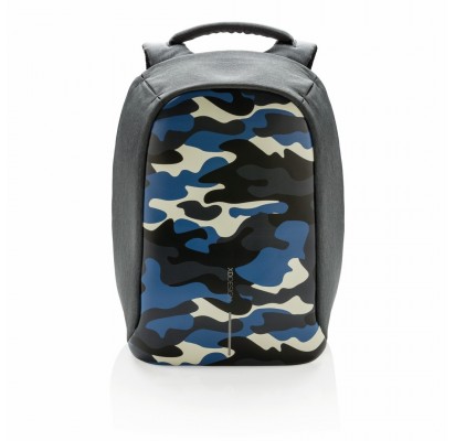 XD design Bobby Compact Anti-stöld Ryggsäck Camouflage Blue